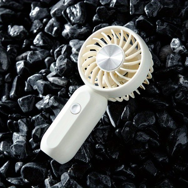 1pc Mini Handheld Fan, Handheld Fan Portable, Mini Cute Electric Fan Usb Charging Creative Fan