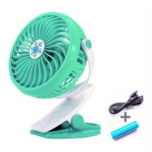 Summer Recommendation: New Model Clip-on Fan, Quiet And Rechargeable, Suitable For Office, Small Desktop, Dormitory, Portable Clip-on Fan. USB Charging, Mini Electric Fan, Outdoor Picnic Camping