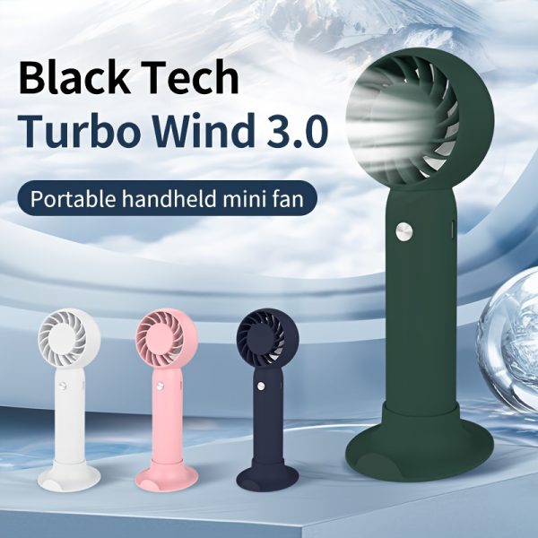 Handheld Turbo Fan, Mobile Phone Holder Fan, Portable Fan, Turbo Powerful Fan, Low-power Fan, Variable Speed Fan, USB Fan, Small Portable Fan, Outdoor Portable Fan.