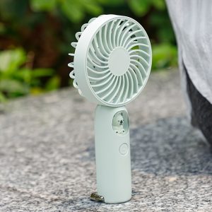 1pc Mini Portable Fan, USB-rechargeable, With 3 Wind Speed Settings - Handheld Fan, For Students And Adults - Perfect For Summer Cooling, Ideal For Office, Outdoor, Travel And Camping