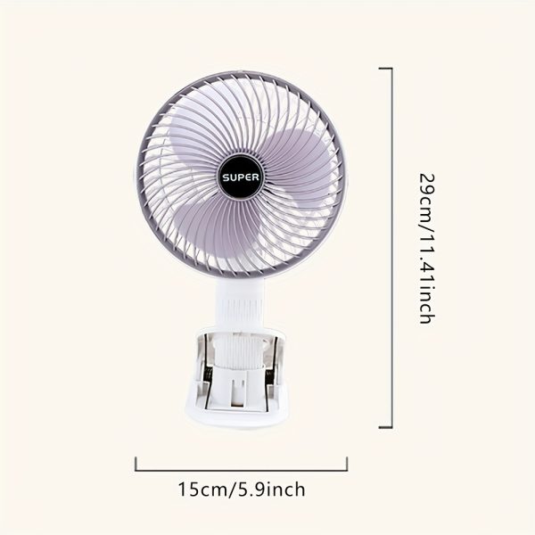 1pc Desktop Small Fan Handheld Fan, Desktop Small Silent Charging Super Long Battery Life Usb Fan, Office Table Mini Portable Student Dorm Bedside